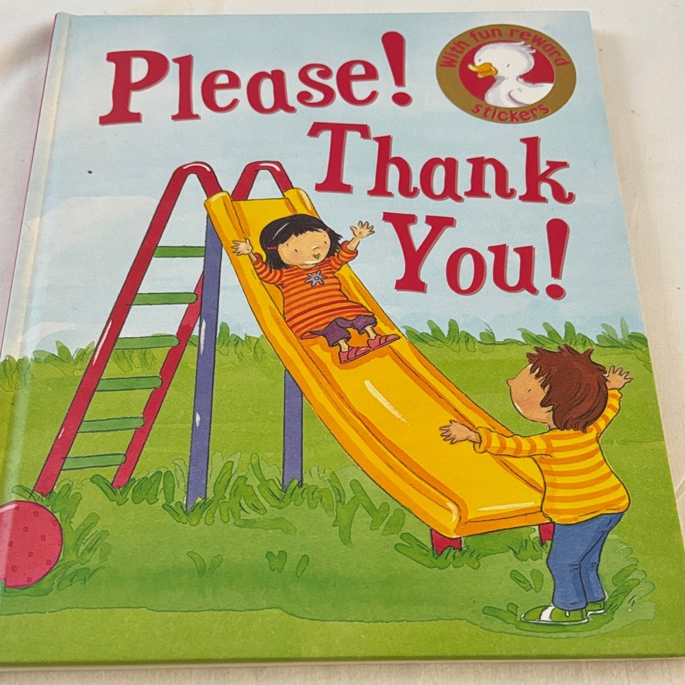 PARAGON Kids Book with Red and Yellow Colors